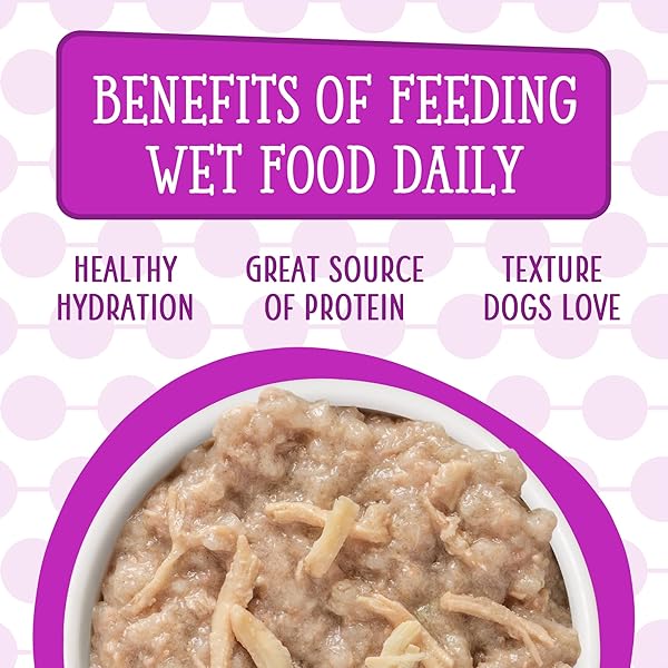 WERUVA DOGS IN THE KITCHEN, VARIETY PACK, POOCH POUCH PARTY!, WET DOG FOOD, 2.8OZ POUCHES (PACK OF 12)