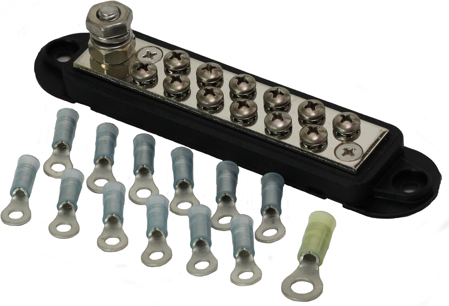Fastronix 12 Terminal Ground Distribution Block Kit: Electronics