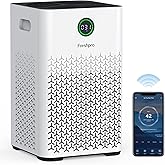 Freshpro Air Purifiers for Home Large Room, Covers Up to 2000 ft² 4-in-1 Air H13 HEPA Filter, Smart Wifi Air Purifiers for Pet Room Kitchen, Bedroom, Air Cleaner for Pets Hair Dust Pollen, FP-P34W