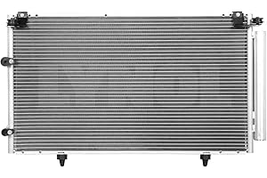 CM COMPRESSOR AC Condenser fits Toyota Camry - 2002 2003 2004 2005 2006 / Toyota Solara - 2004 2005 2006 2007 2008 / Lexus ES330, ES300-2002 2003 2004 2005 2006 - TO3030183 QL