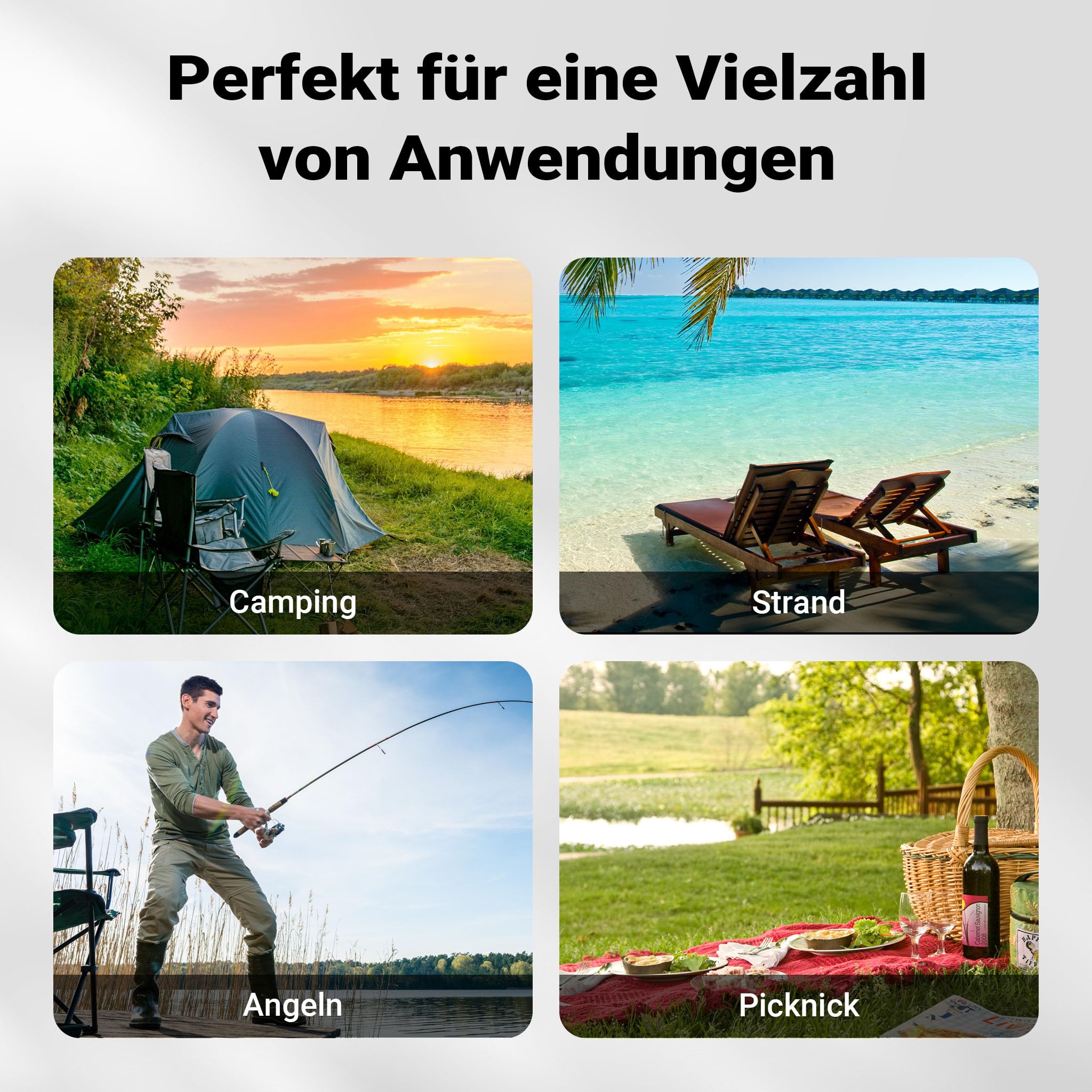 Wiltec Angelschirm 250cm mit Seitenwand und zwei Sichtfenstern Schirmzelt als Windschutz beim Angeln Regenschirm Angel Schirm Zelt Sonnenschirm 8
