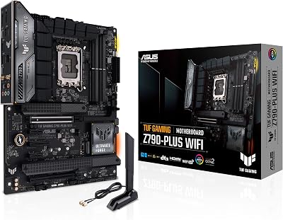ASUS TUF GAMING Z790 PLUS WIFI Motherboard Intel Z790 ATX DDR5 PCIe5 Wi-Fi 6E