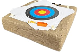 FANOWZUO 20'' Archery Target – 20-Pack Paper Straw Archery Targets for Backyard Practice, Recurve & Compound Bows, Crossbow Target, Outdoor Sports Archery Accessories