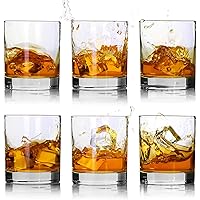 Whiskey Glasses-Premium 11 OZ Scotch Glasses Set of 6 /Old Fashioned Whiskey Glasses/Perfect Idea for Scotch Lovers…