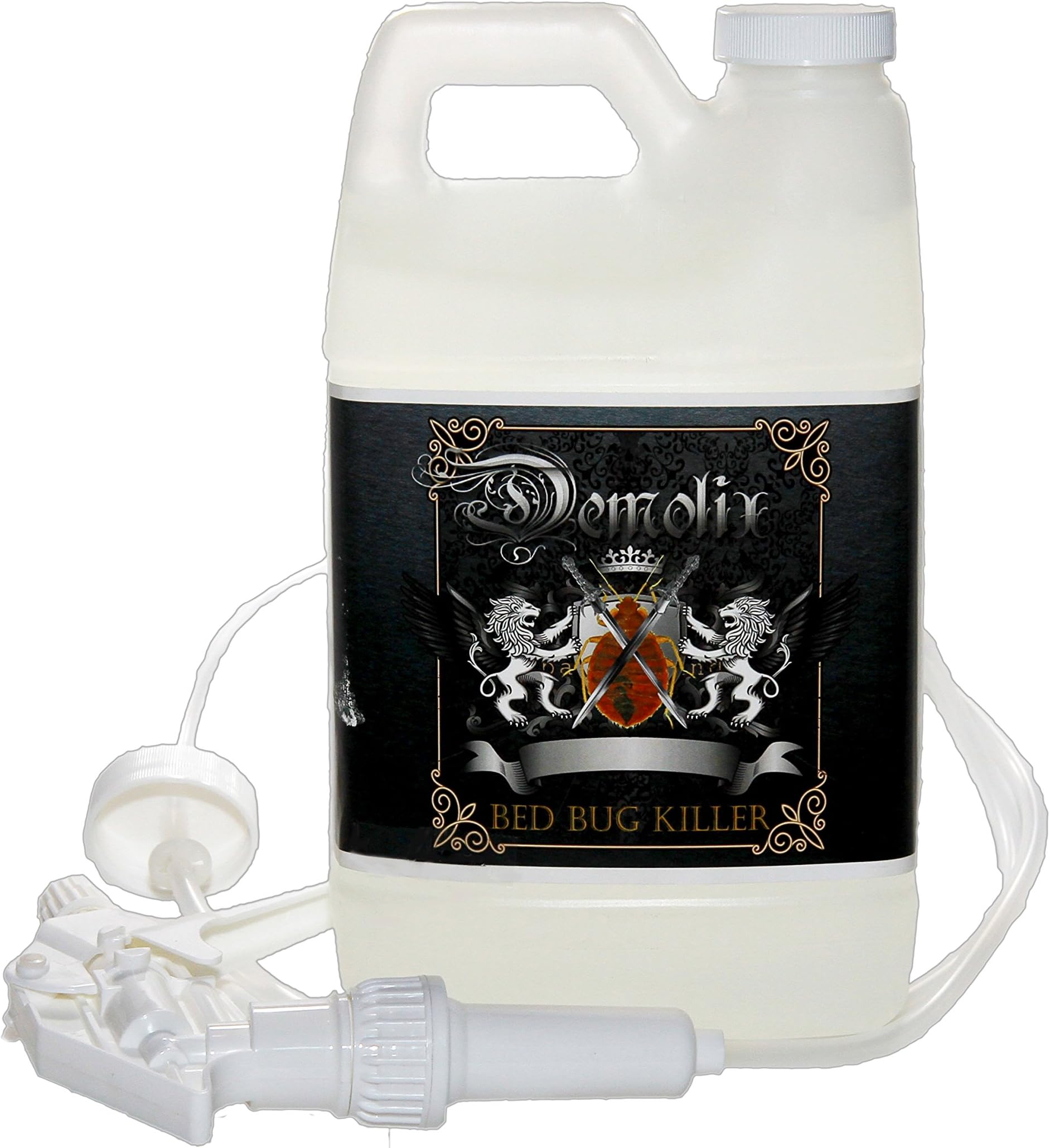 Demolix Contact Bed Bug Spray Killer - 64 oz. Container and Sprayer