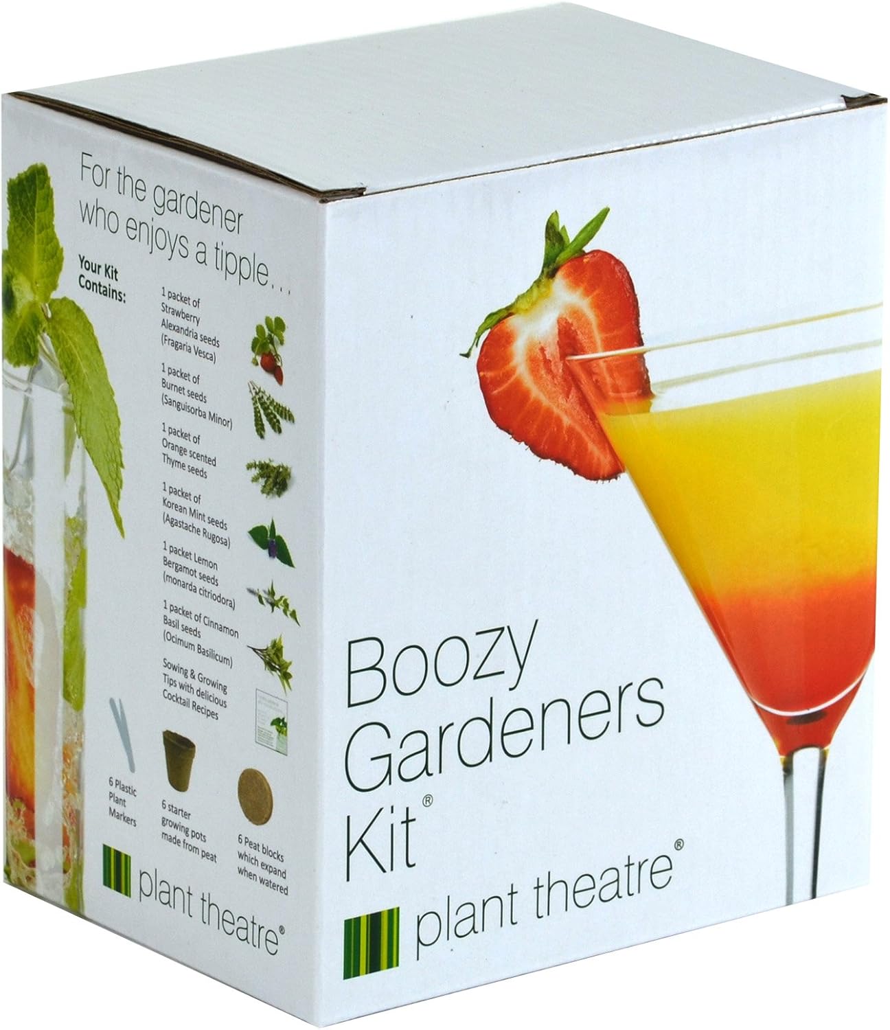 Plant Theatre Boozy Gardeners Kit 6 Varieties To Grow Great Gift Idea Amazon Co Uk Garden Outdoors
