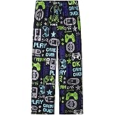 IHU Boys Pajama Pants Soft Kids Plaid Pj Bottom Lounge Pants Sleepwear with Drawsting & Pockets for Boys Girls Clothes