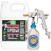 Corrosion Free Rust Cure Formula 3000-1 Gallon Jug &ndash; No-Drip Rust Inhibitor &amp; Undercoating for Cars, Trucks, Tractors, Snowblowers &ndash; Stops &amp; Prevents Rust &ndash;Includes RP460 HD Applicator Gun