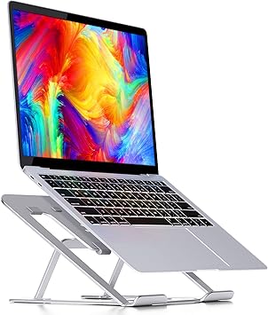 Savfy Support Ordinateur Portable Ventile Support Pc Portable Bureau Tablette Pc Refroidisseur Universel Flexible Et Pliable Avec 6 Degres Inclinable Pour Ordinateur Portable Pc Tablette Etc Argent Amazon Fr Cuisine Maison