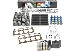 MICHIGAN MOTORSPORTS BTR Brian Tooley Racing Truck Norris Camshaft Install Kit for GM/Chevrolet Gen 3/4 LS 4.8L 5.3L LS Vortec Includes Cam Kit, Gaskets, Lifters & Trays