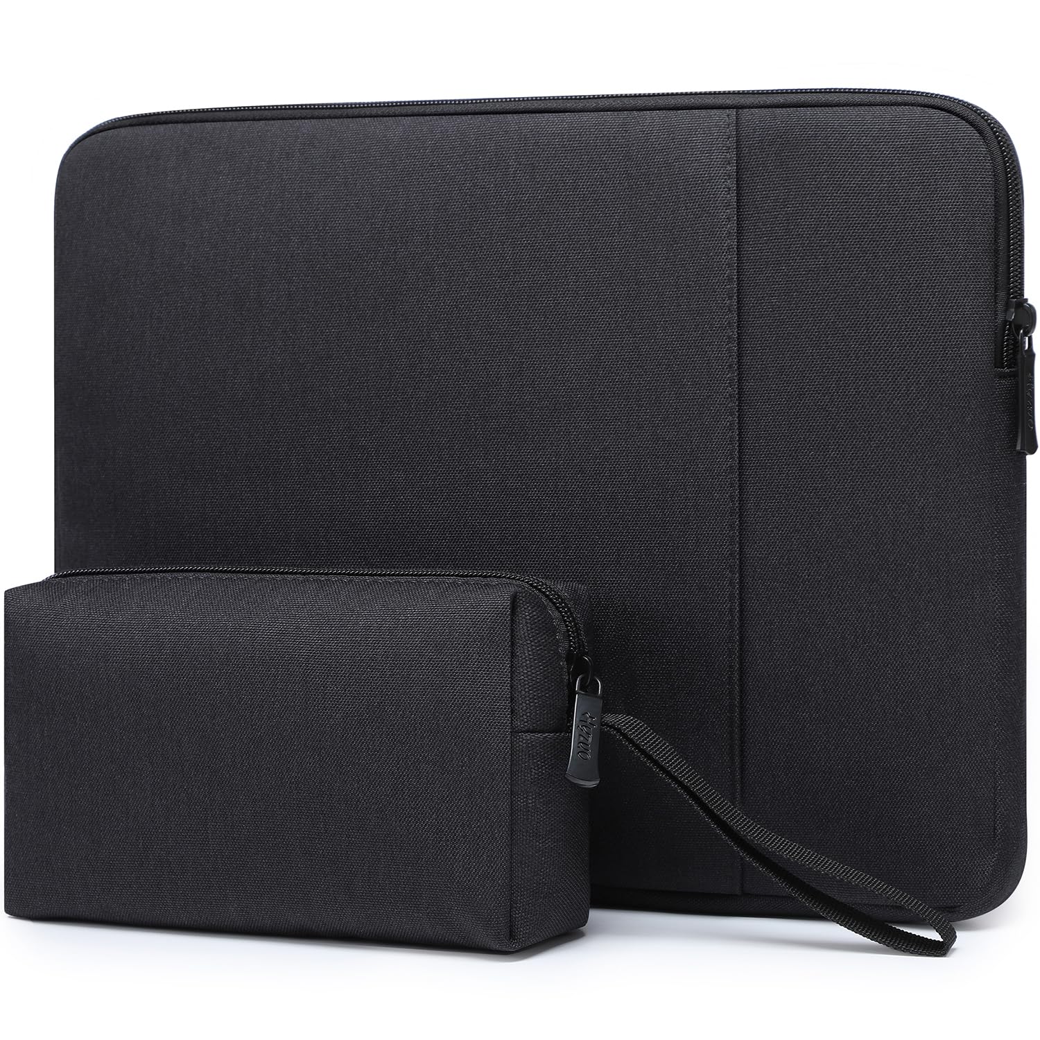 HYZUO 13 Inch Laptop Sleeve Bag Set for MacBook Air 13 M5/M4/M3/M2/M1 A3449 2026-2018, 13" MacBook Neo 2026 A3404, MacBook Pro 13 M2/M1 2026-2016, iPad Pro/Air 13, XPS 13, Surface Pro, Black