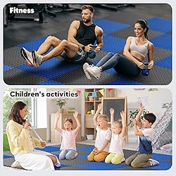 Home Gym Mat, Puzzle Exercise Mat, EVA Interlocking