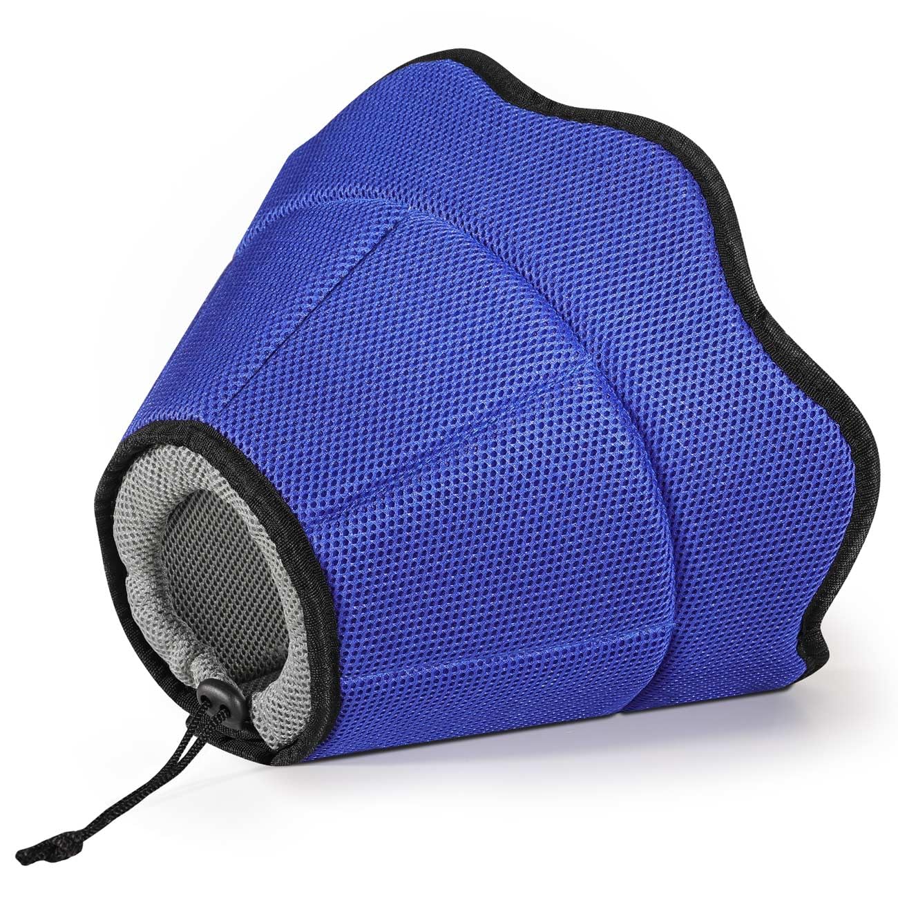 VavoPaw Dog Cones Recovery Collars, Breathable Dog Surgery Recovery Collar, E-Collars for Dogs After Surgery, Pet Protective Collar Cones, L, Blue+Gray