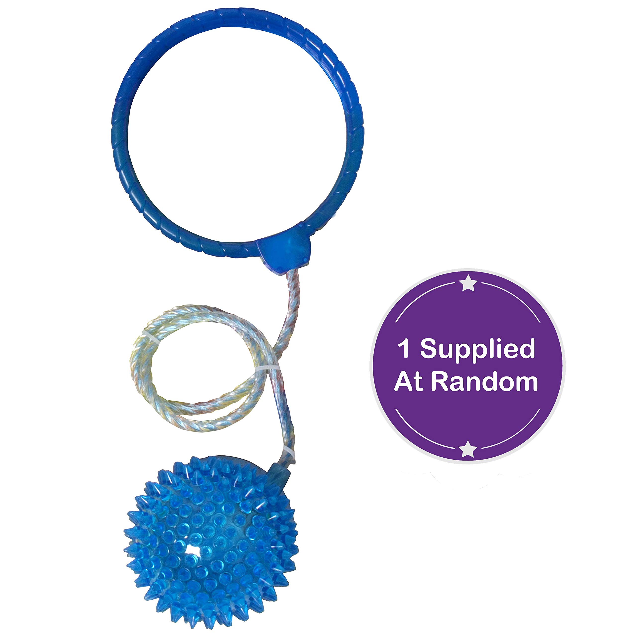 HTI Toys Hot Shots Light Up Skip Ball - 4 Assorted Colours and 1 Supplied | Indoor/Outdoor Fun For Kids Boys & Girls