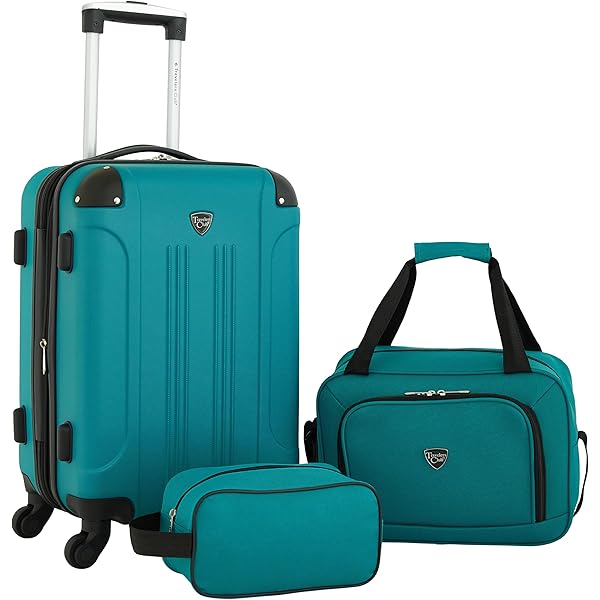 Amazon.com: Rockland Fashion Softside Upright Luggage Set