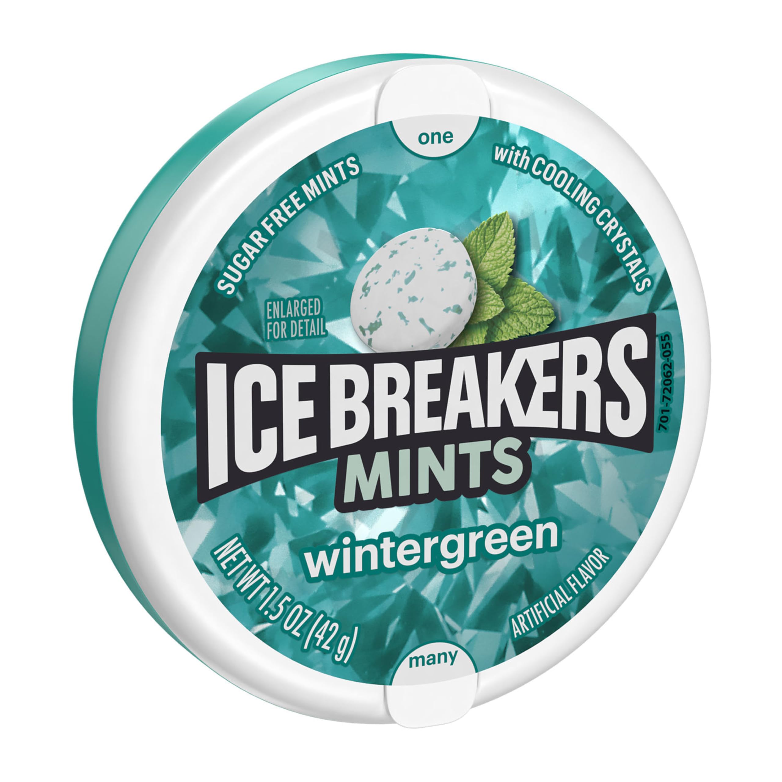 ICE BREAKERS Mints, 1.5oz, Wintergreen