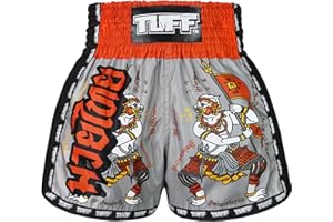 Tuff Sport Retro Muay Thai Shorts Boxing Shorts Classic Slim Cut MMA Kickboxing Workout Set Clothing Training