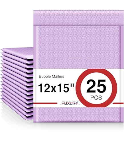 GSSUSA Large Bubble Mailers10.5x16 Padded Envelopes 40 Pack