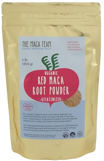 Organic Gelatinized Red Maca