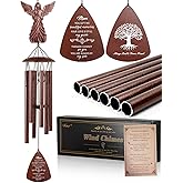 VENBEEL Mom Memorial Wind Chimes, Sympathy Gifts for Loss of Mom, Memorial Gifts for Mother Bereavement Condolence Remembrance