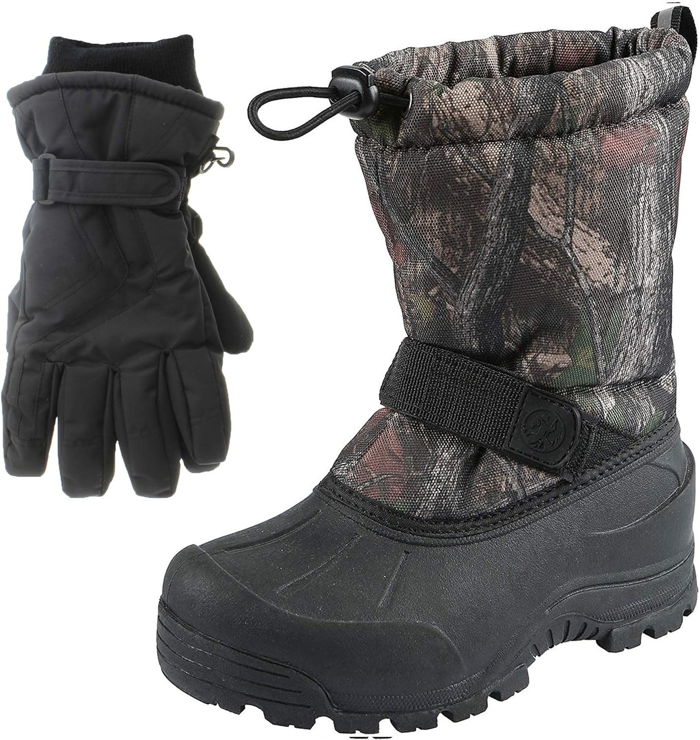  | Northside Frosty Kids Winter Snow Boots & Gloves Combo for Girls & Boys | Snow Boots