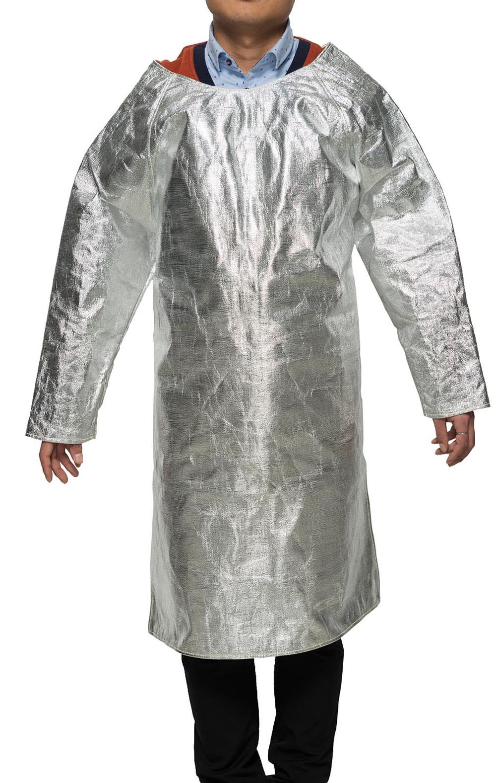 Welding Apron Aluminized Heat Resistant Apron Protective Coat Safety