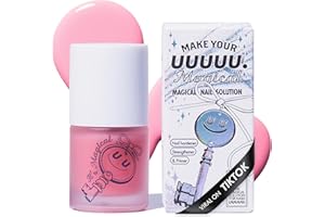 UUUUU. Magical Nail Solution | All-in-One Nail care - Nail Strengthener & Hardener & Primer–Quick-Drying, Non-Toxic & Odorless with Biotin & Collagen for Healthier Nails | Strengthen weak & Thin Nails