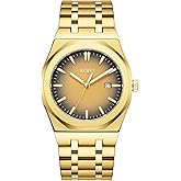 BUREI Men Watches Gifts for Men Fashion Stainless Steel Analog Quartz Waterproof Watches for Mens