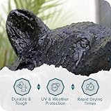 Polar Direct to Rust Metal Spray Paint 2x400ml Satin Black All-in-One Primer view 5