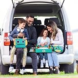 COOLJOY Kids Travel Tray 2-in-1 Robot Backpack Desk Erasable Surface view 6