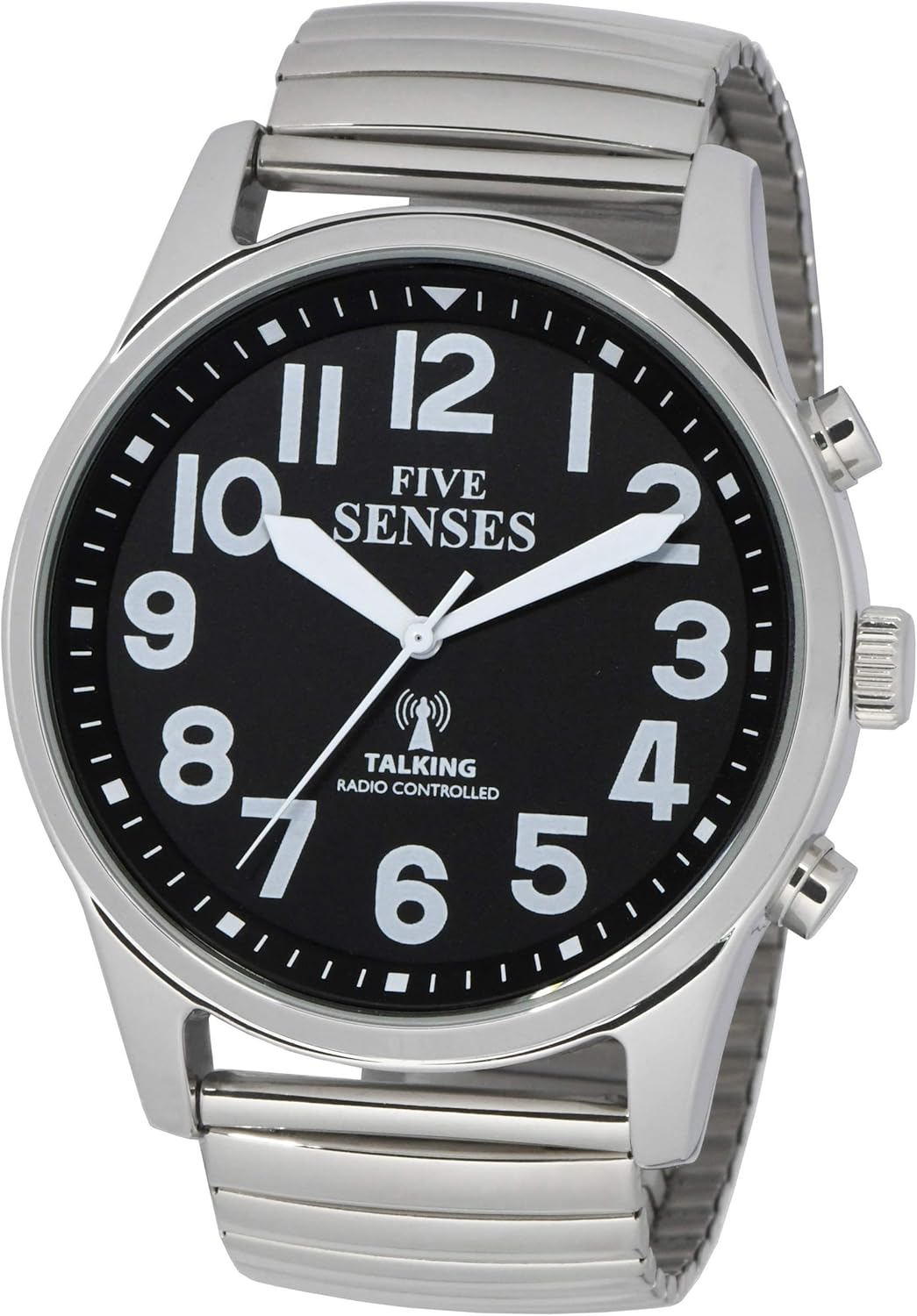 Atomic English Talking Watch 5 Senses Jumbo Size 43mm Talking Watch 1523 Amazon.co.uk Watches