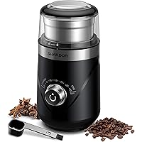 SHARDOR Adjustable Coffee Grinder Electric, Spice Grinder, Coffee Bean Grinder, Espresso Grinder with 1 Removable…