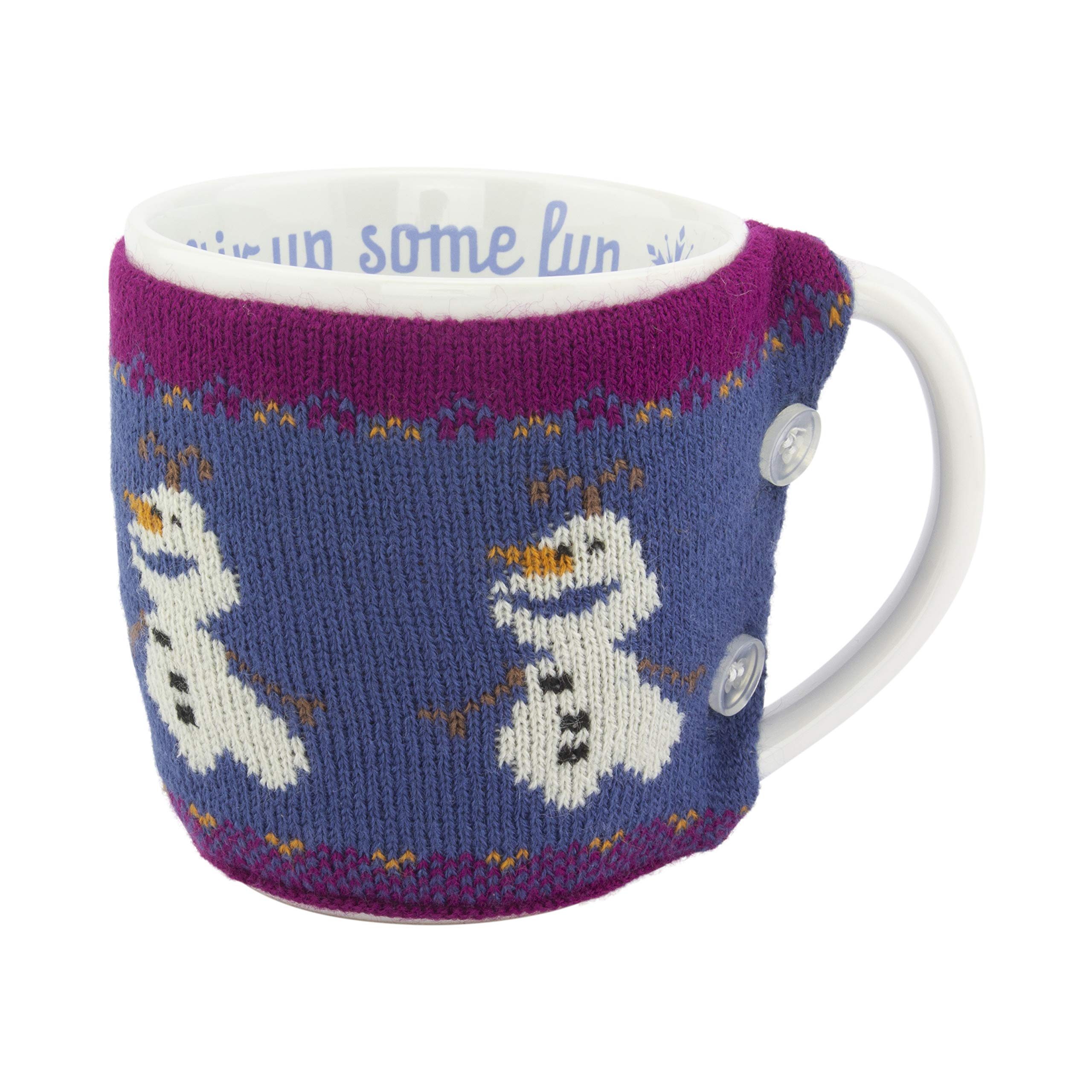 Paladone Olaf Cosy Mug Official Frozen Licensed Collectable | Ideal For Kitchens, Office & Home | Unique & Super Fun Way of Drinking Your Favourite Beverage, Multi-Colour, 300ml, PP5130FZT