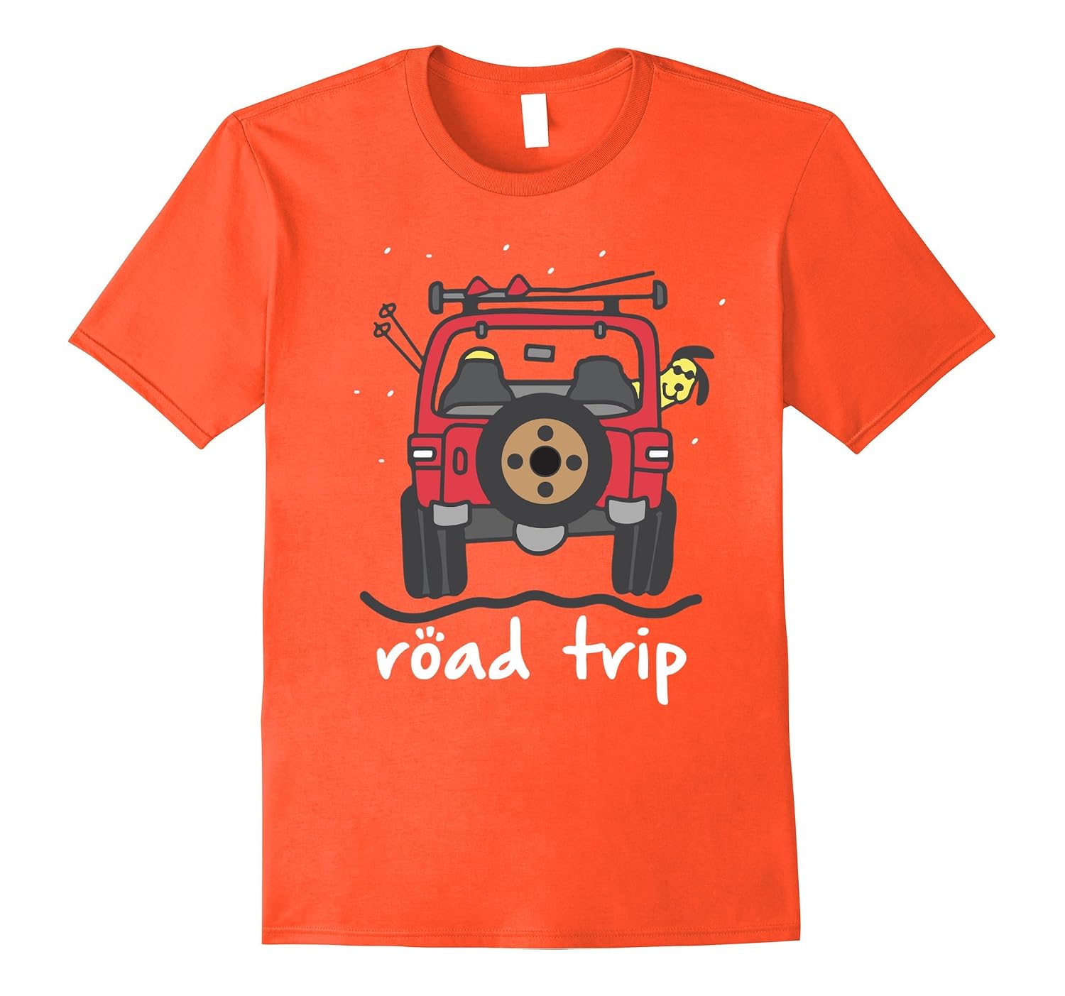 Jeepsy Soul Road Trip with Dog in Car T 