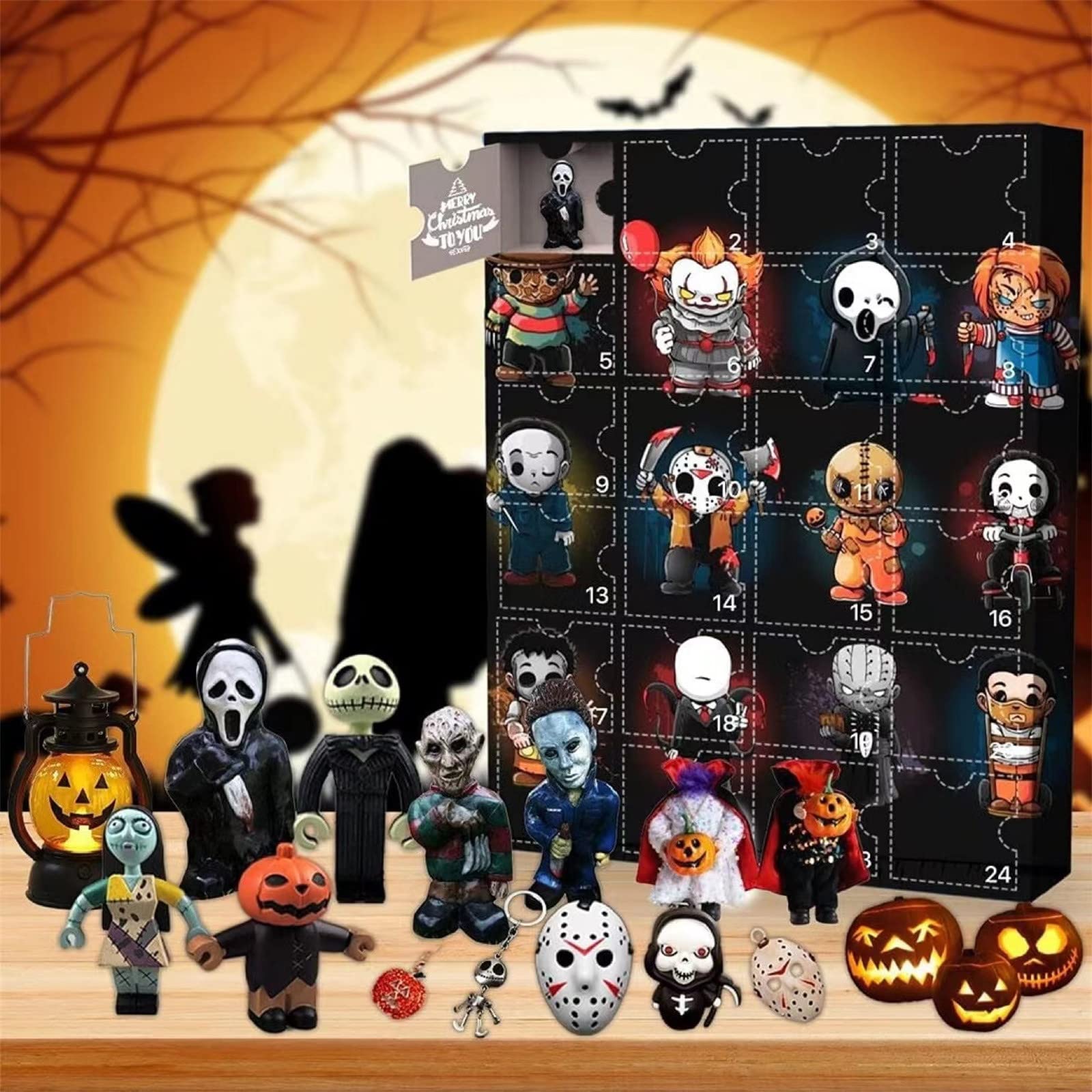 Halloween Advent Calendar 2024 Contains 24 Gifts, 2024 Halloween