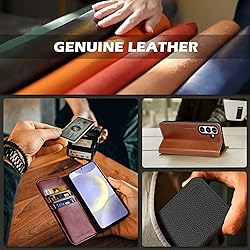 SHIELDON Case for Galaxy S25+ Plus 5G, Genuine
