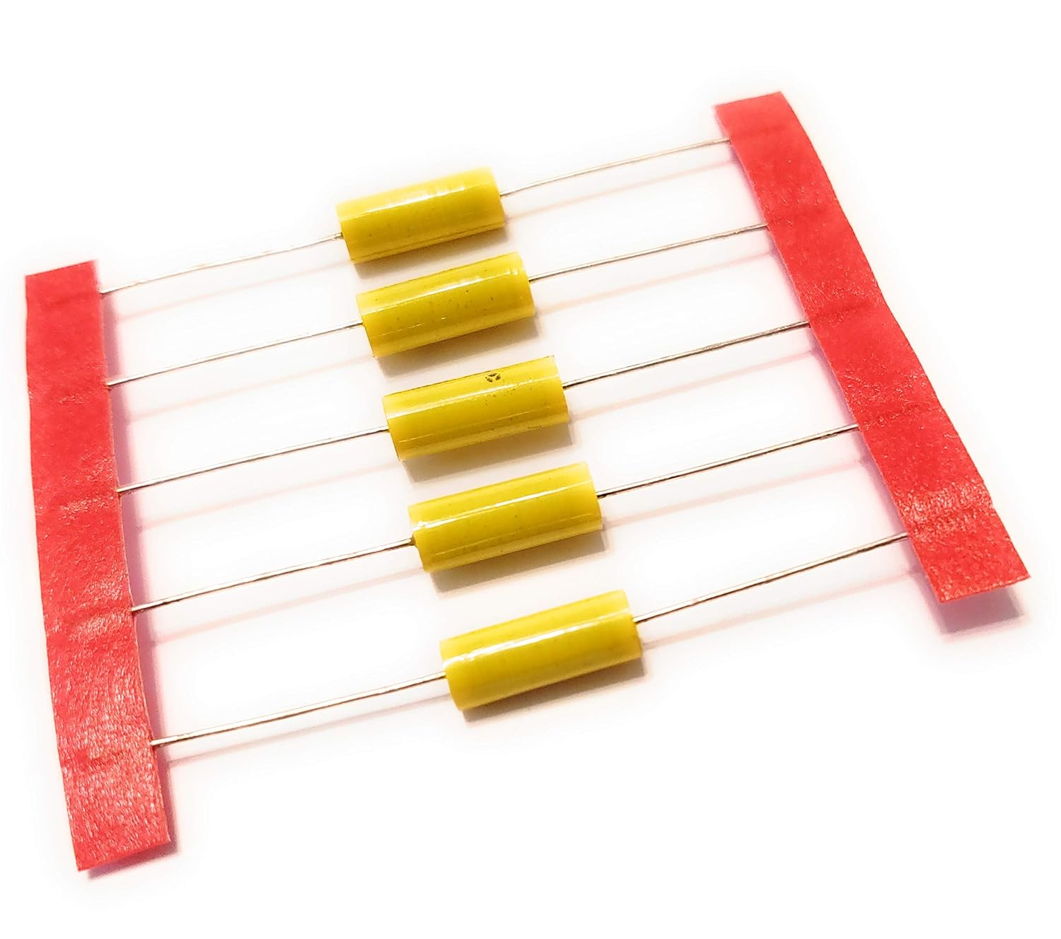 5 Pack .022Uf 400V Axial Film Guitar Tone Capacitors Amazon.in