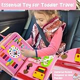 TenFans Busy Board Montessori Toy 35 In 1 For 3-6 Year Olds Travel Learning view 3