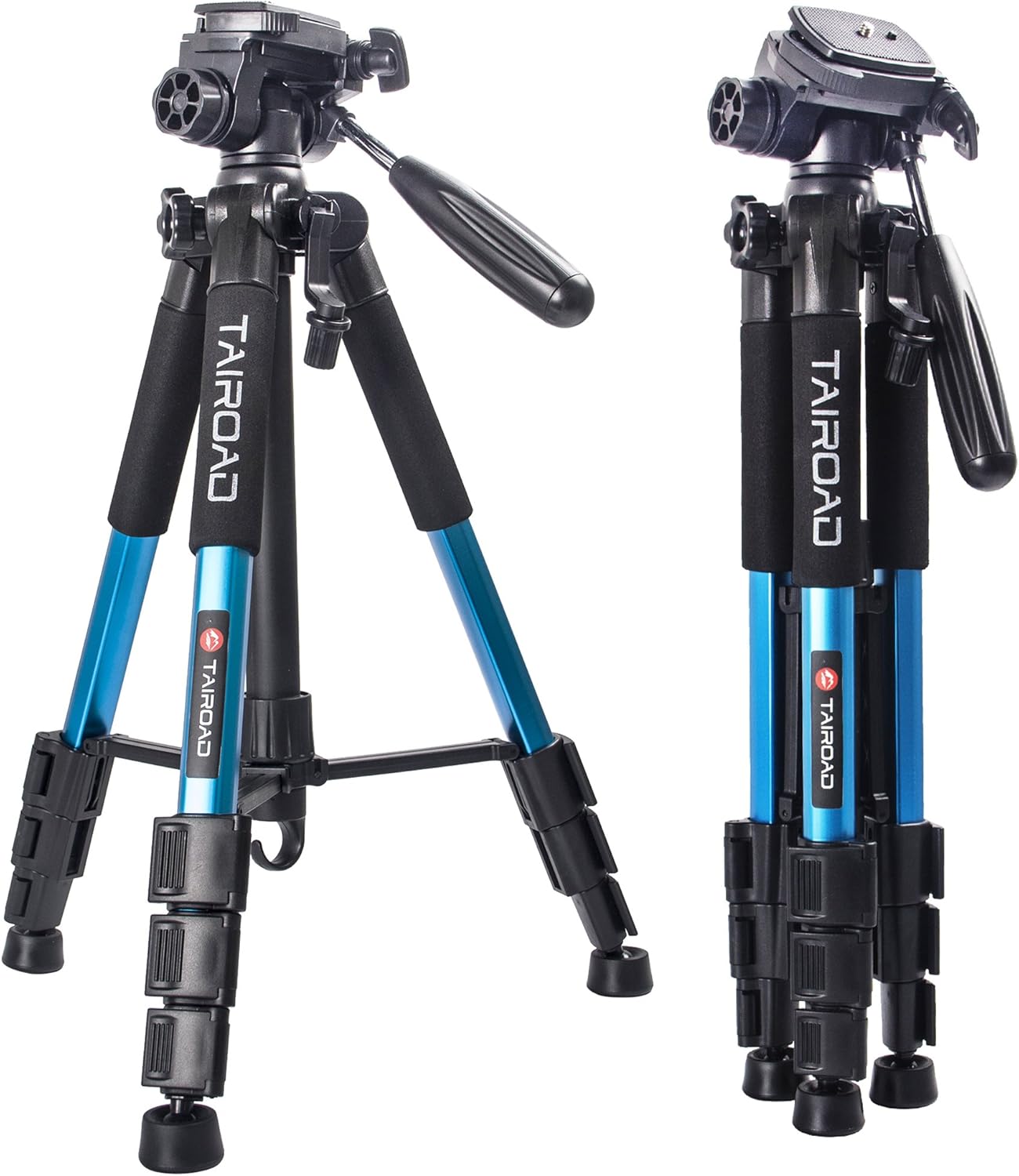 Tairoad Tripod 55" Aluminum Lightweight Sturdy Tripod for
