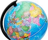 EXERZ World Globe 30cm Political Map Self-Assembly Educational Globe view 6