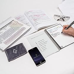 Rocketbook Core Reusable Spiral Notebook, Executive