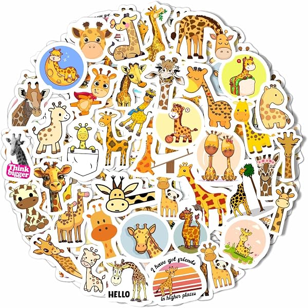 Kosmetiktasche „Just A Girl Who Loves Giraffen“ – Mit Cartoon-Giraffe – 19,1x25,4 Cm, Leinenstoff – Geschenk Für Giraffen-Fans