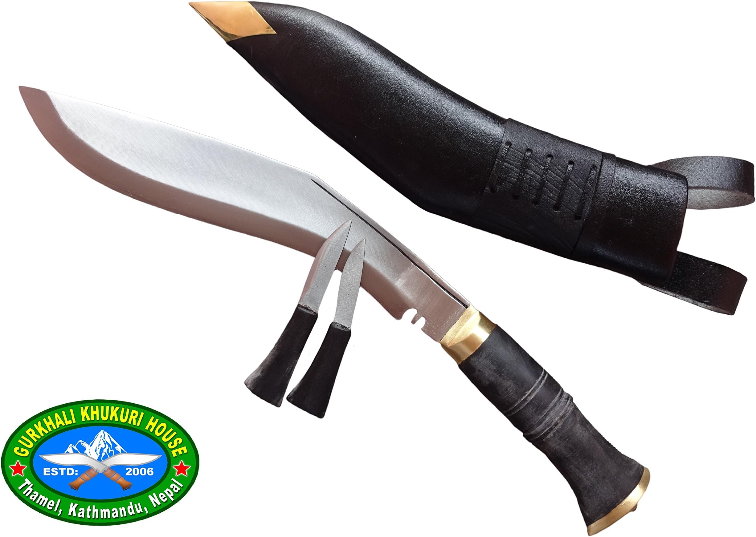 Authentic Kukuri - Jungle or PRI Type Gurkha Isuue Outdoor Hunting,self- Defence Service no.1 Khukuri Knife