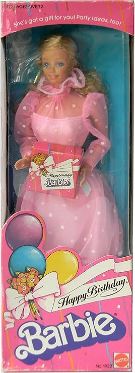 barbie happy birthday 1983