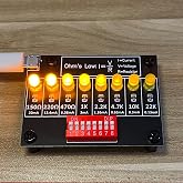 Soldering Practice Kit DIY Practical Electronic Circuit Project Resistor Training Board for Beginners
