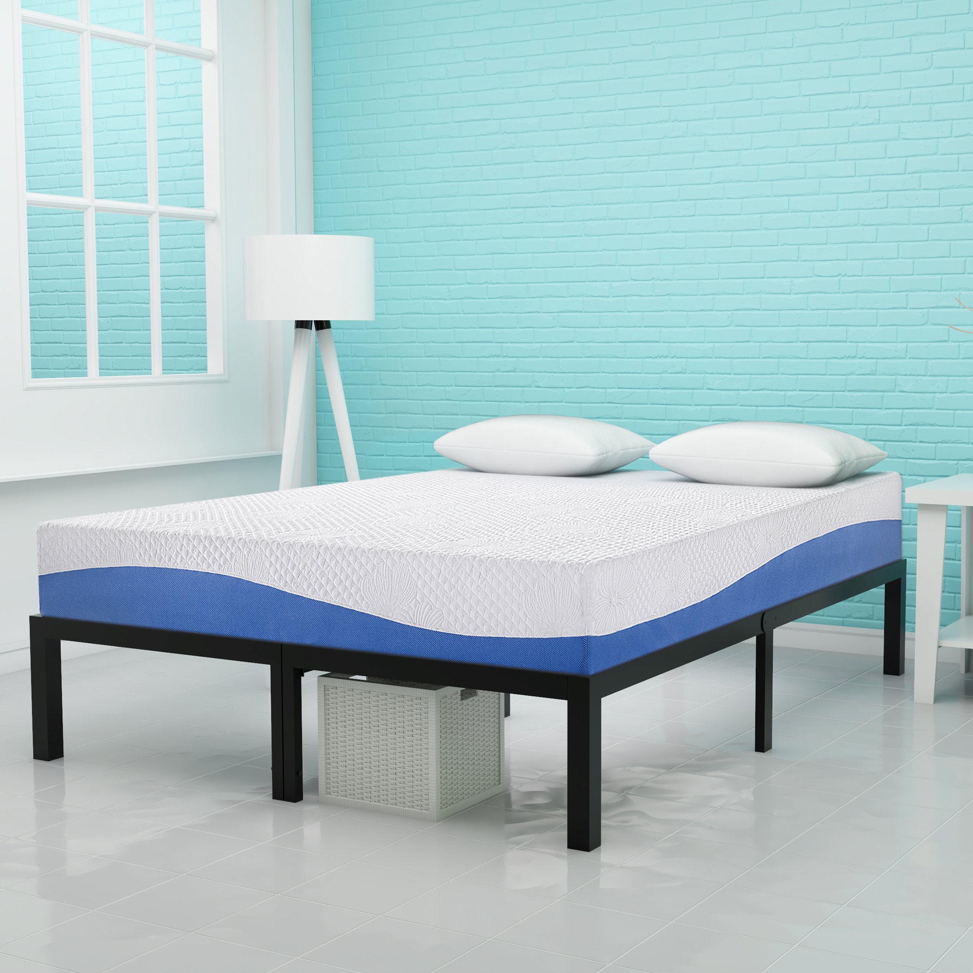 PrimaSleep Wave Cool Gel Infused Memory Foam Mattress, 10'' H, Twin 851632008090 eBay