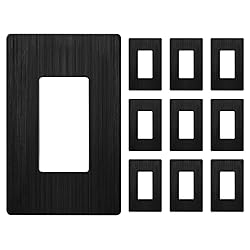 LIDER Brushed Finish Decorator Switch