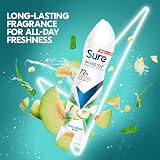 Sure Pure Melon Aloe Antiperspirant Deodorant 72 Hour Sweat Odor 250ml Aerosol view 6