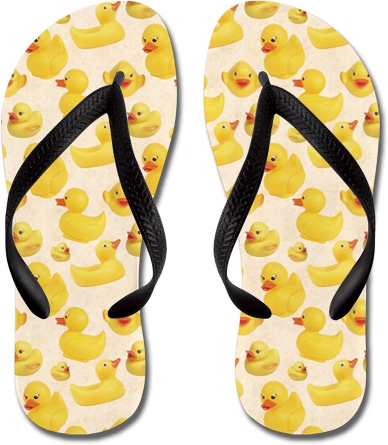 duck flip flops
