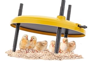 Brooder-Chick Brooder, Chicken Coop Heater 35W 12"x12" Adjustable Heating Plate for Baby Chicks, Safe and Energy-Efficient Br
